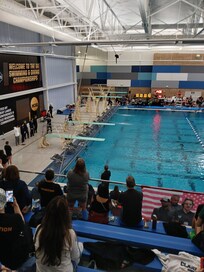 We were here for NCAA Division 2 swimming and dive meet. Facility was great. Enjoyed the pool and hot tub, happy hour and food. Staff were wonderful. We got a National Champion (Grandson) on the 1meter board to top off the stay.