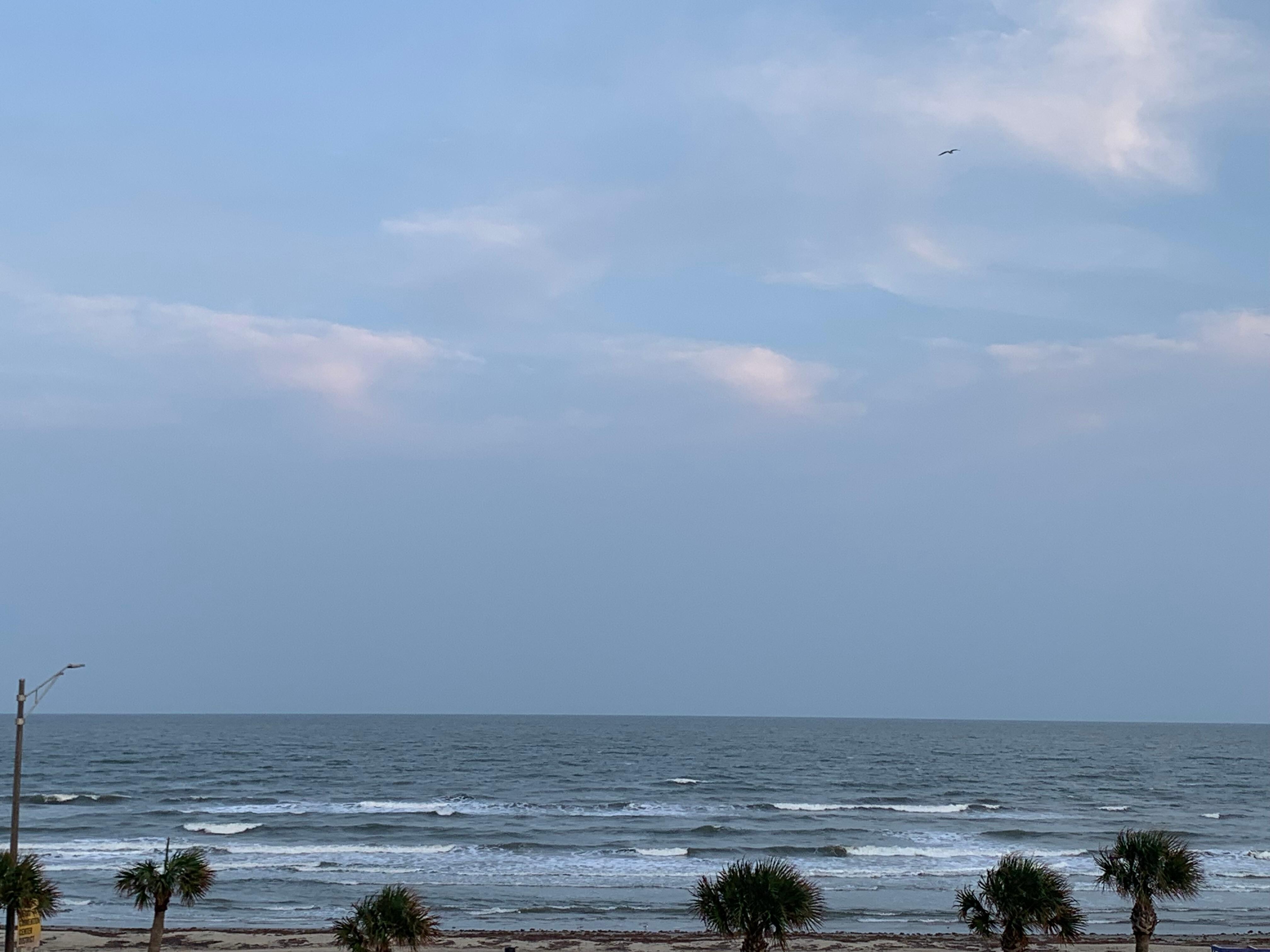 The view from one of our THREE balconies ! 