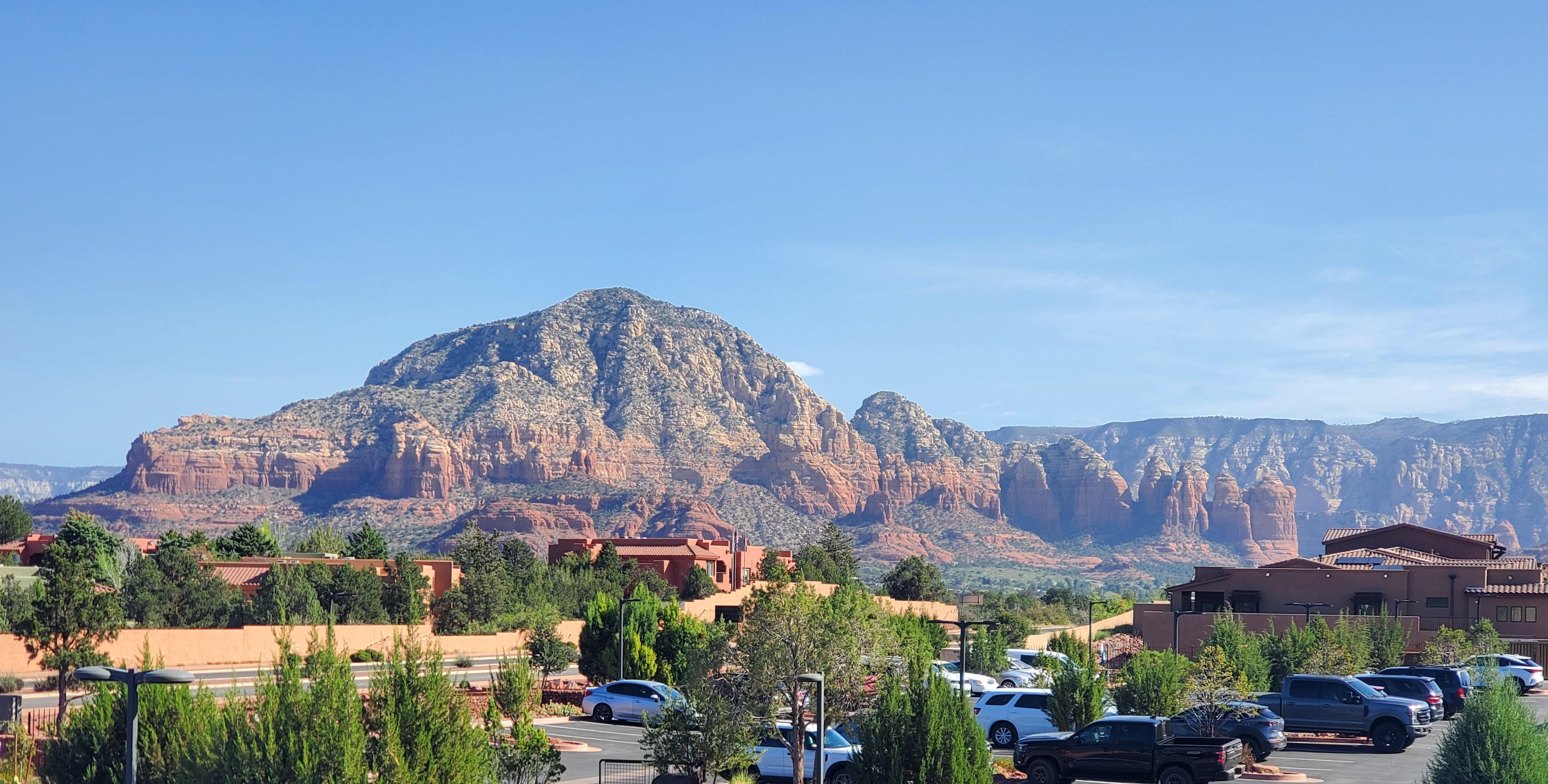 View from our balcony.  