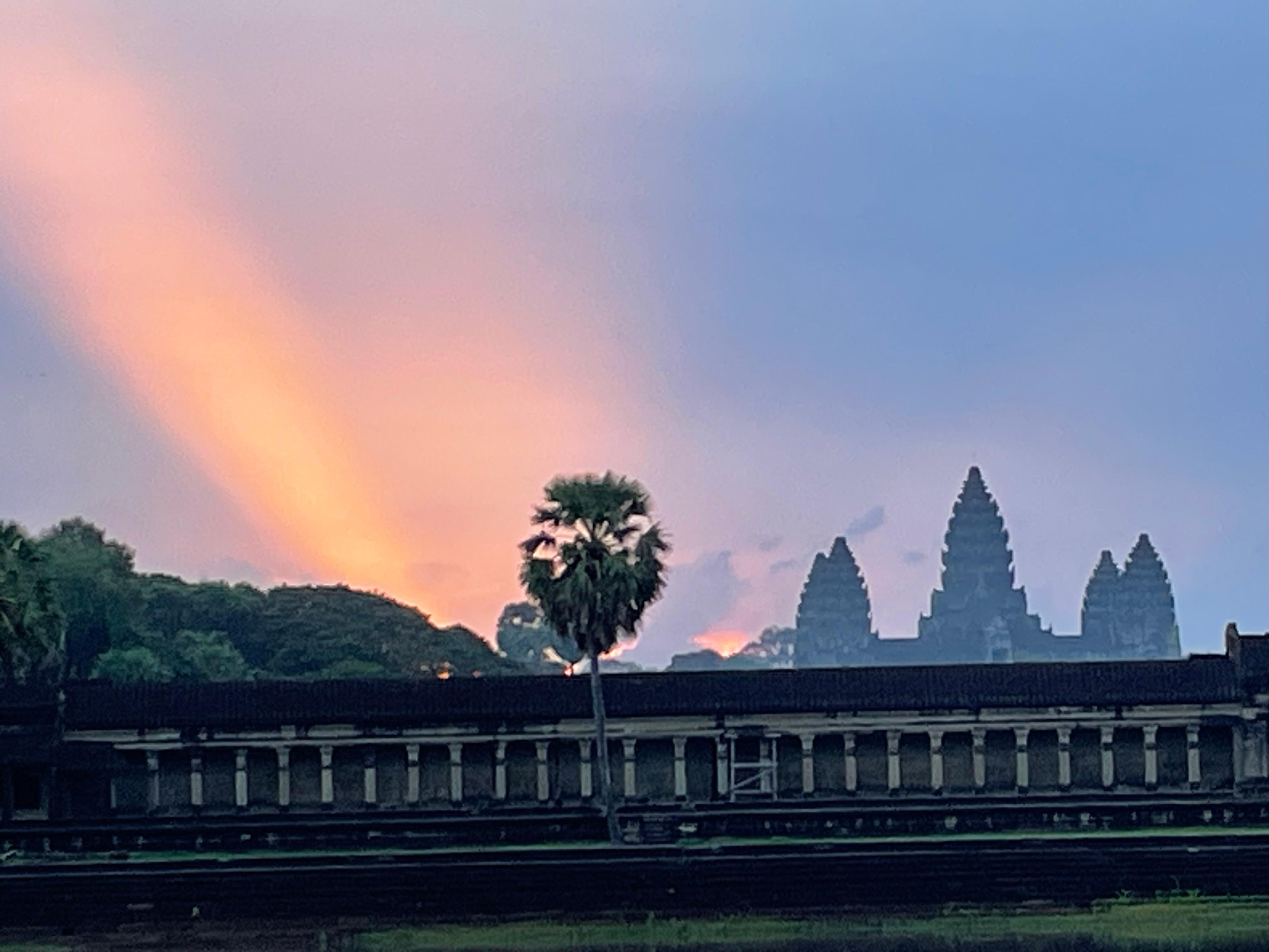 Angkor Wat at sunrise