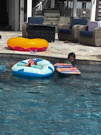 The outdoor area is great! We spent most of our time there.