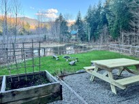 Front yard and beautiful view!