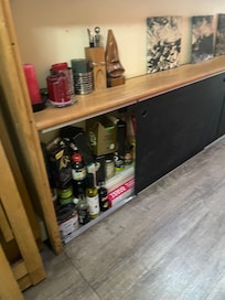 We were looking for the hairdryer and couldn’t find anything