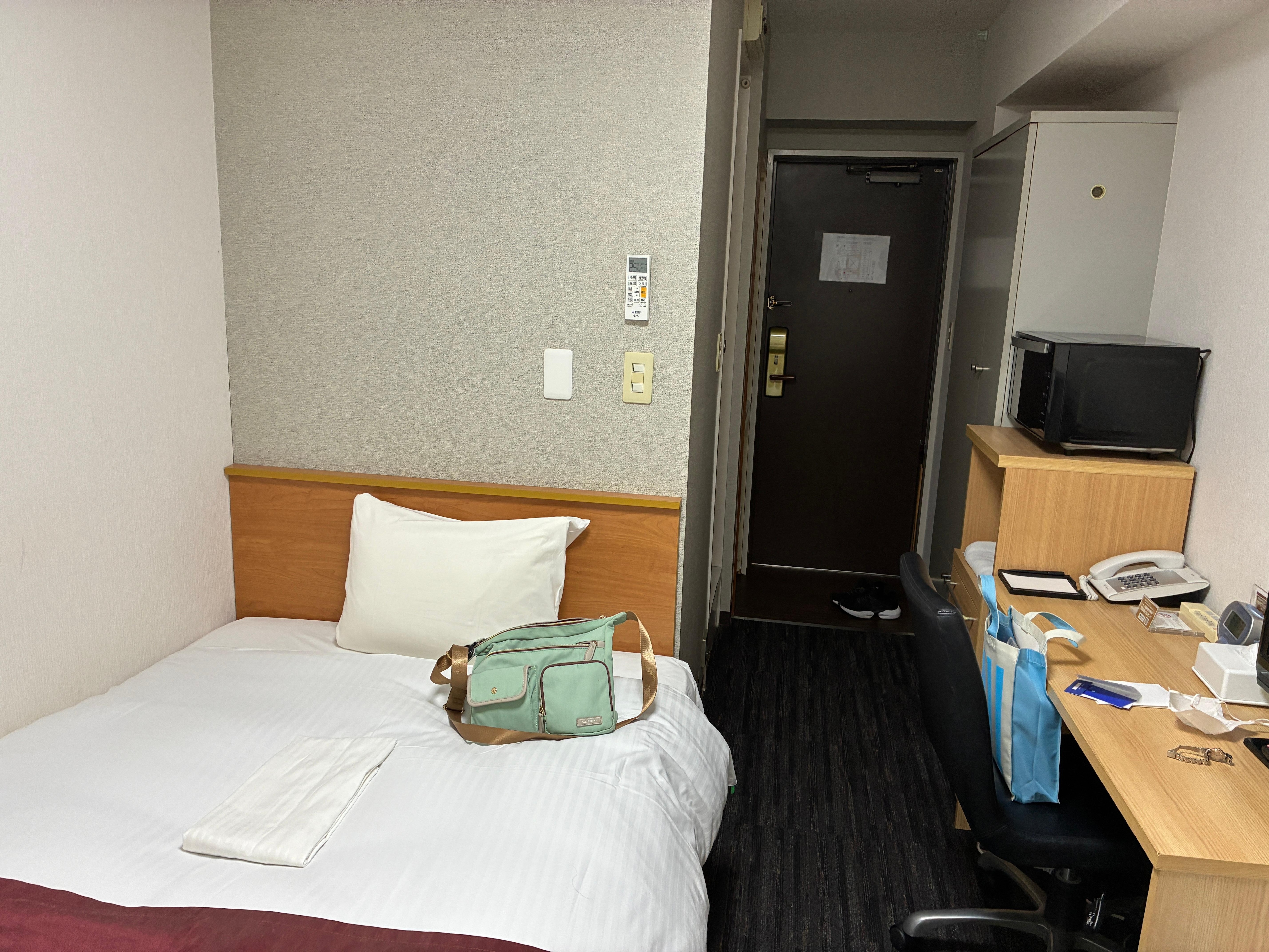 シングルのお部屋。