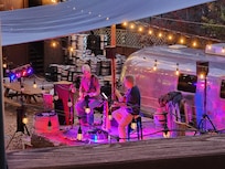 Live band with great music we all know.