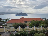 View of a ship leaving the Pier,few minutes after checking in.
