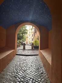 Walk to apartment of main road
