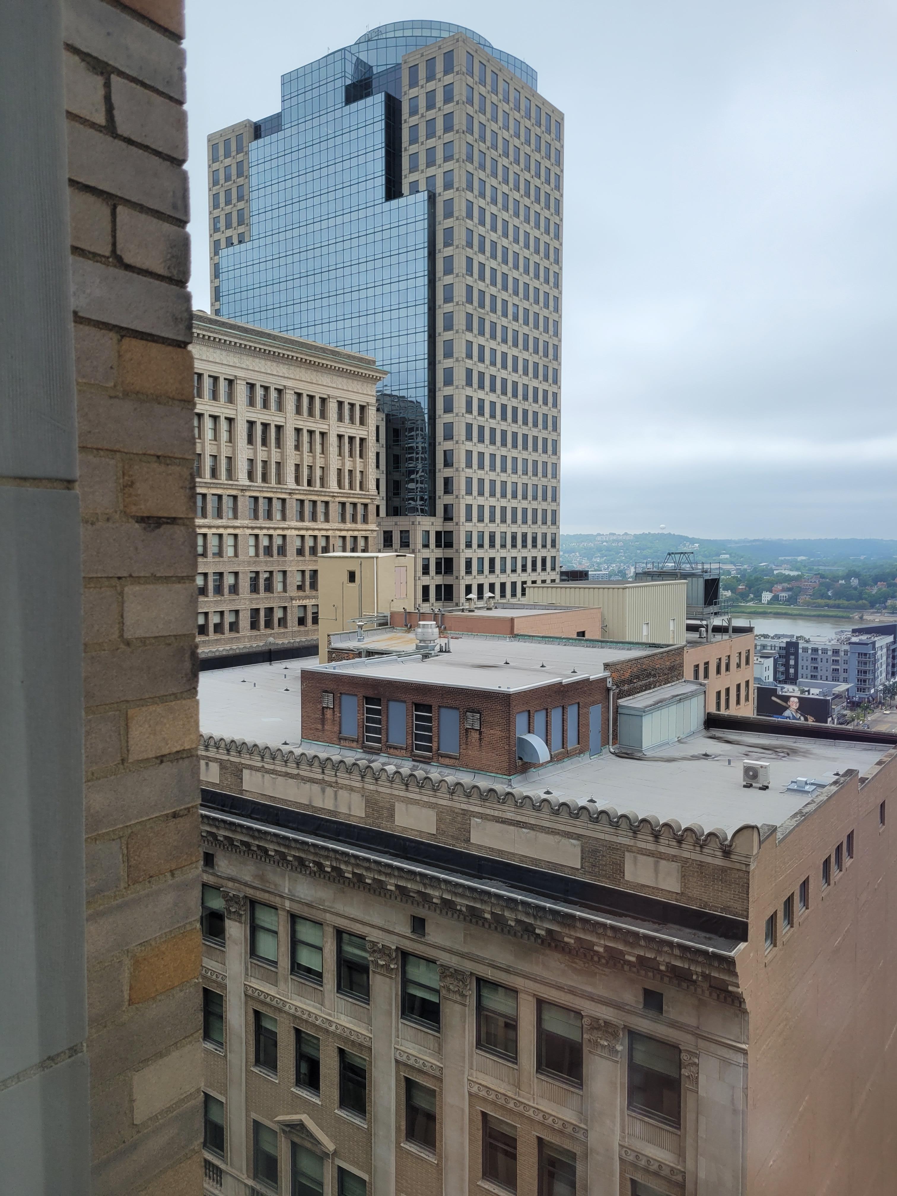 View from our room, 15th floor