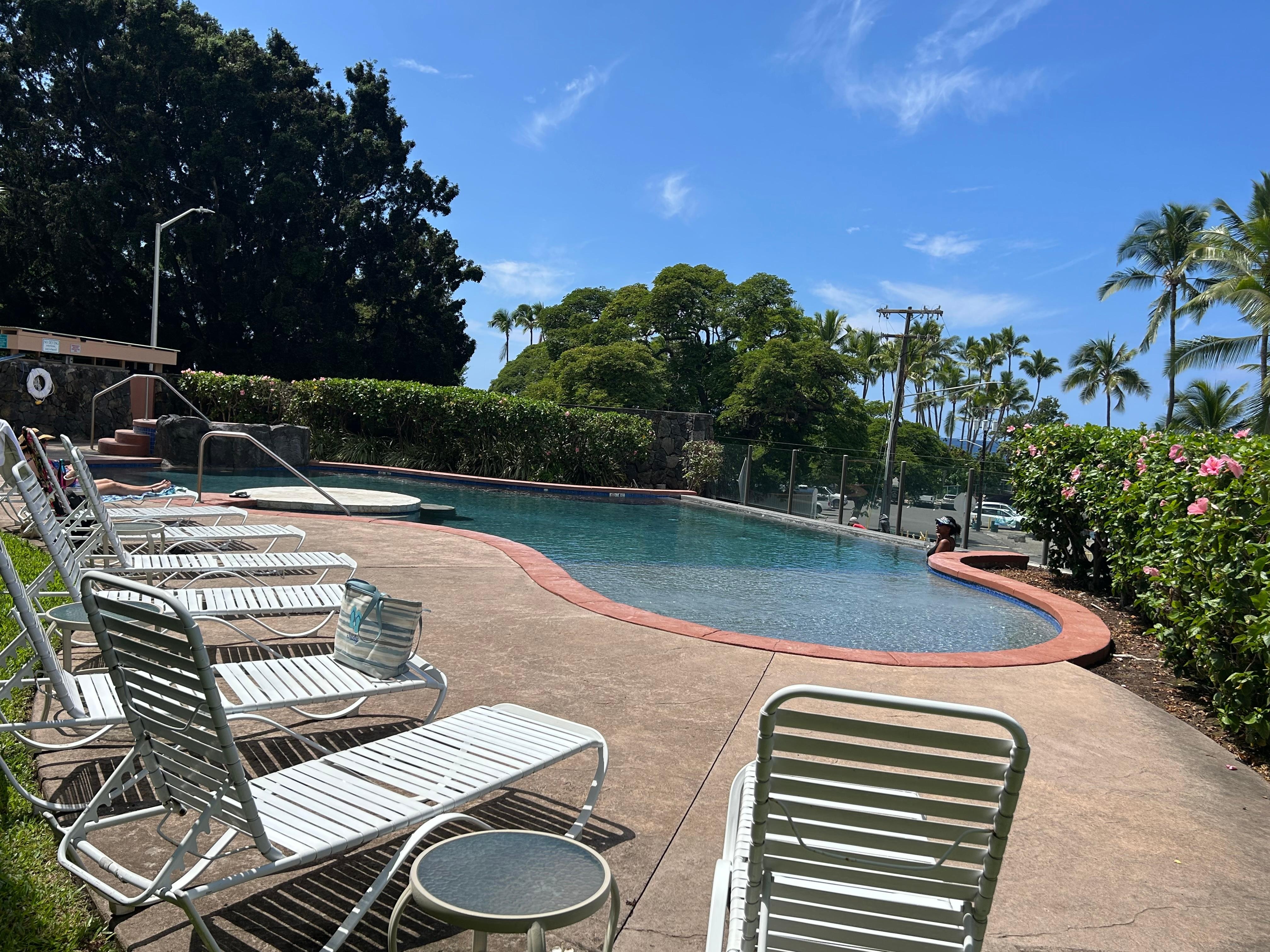 Pool outside our condo.
