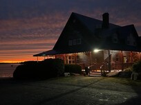 Lodge at Sunset