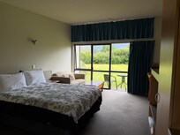 Our room and the big windows for viewing