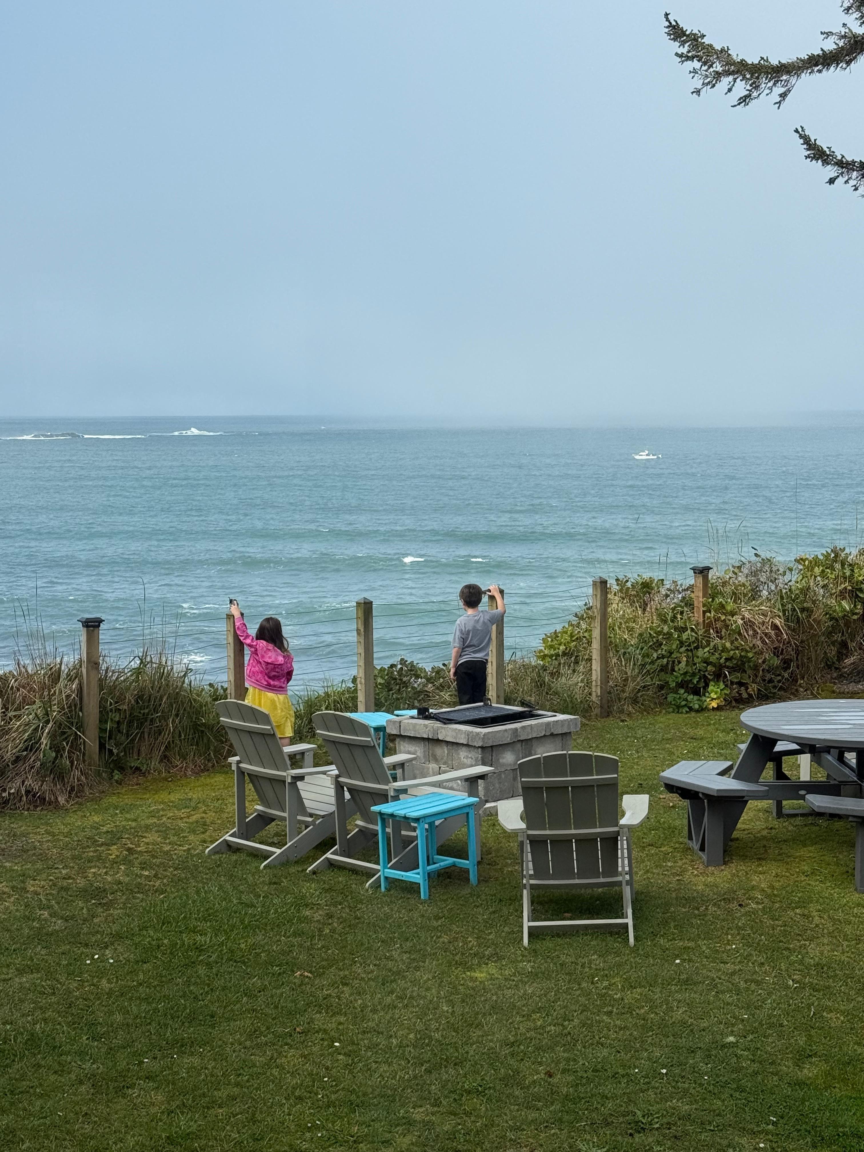 2 of our kiddos longing to go to the beach! 