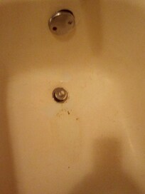 Tub needed resurfacing!