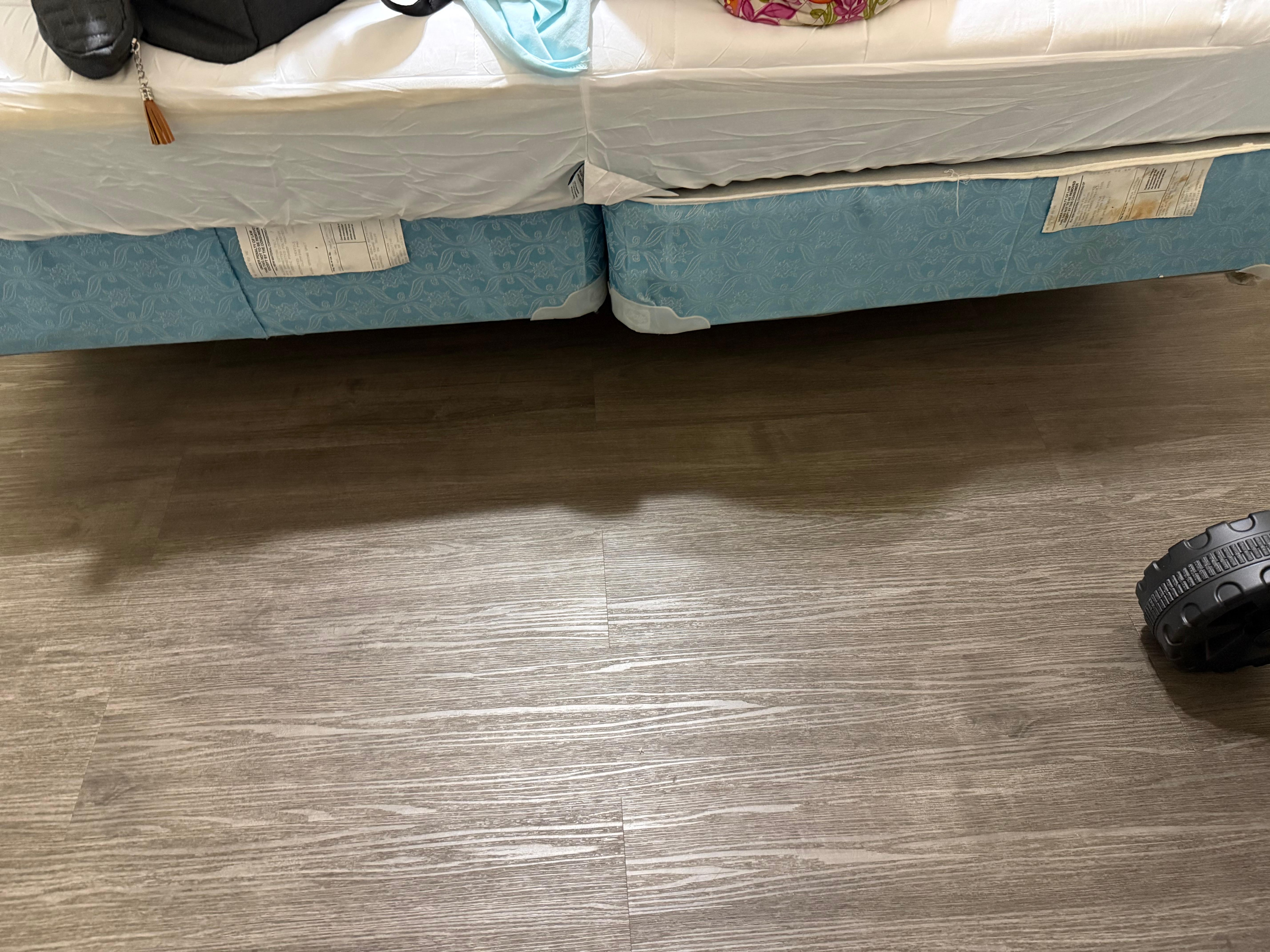 Terrible bed. Not even made up