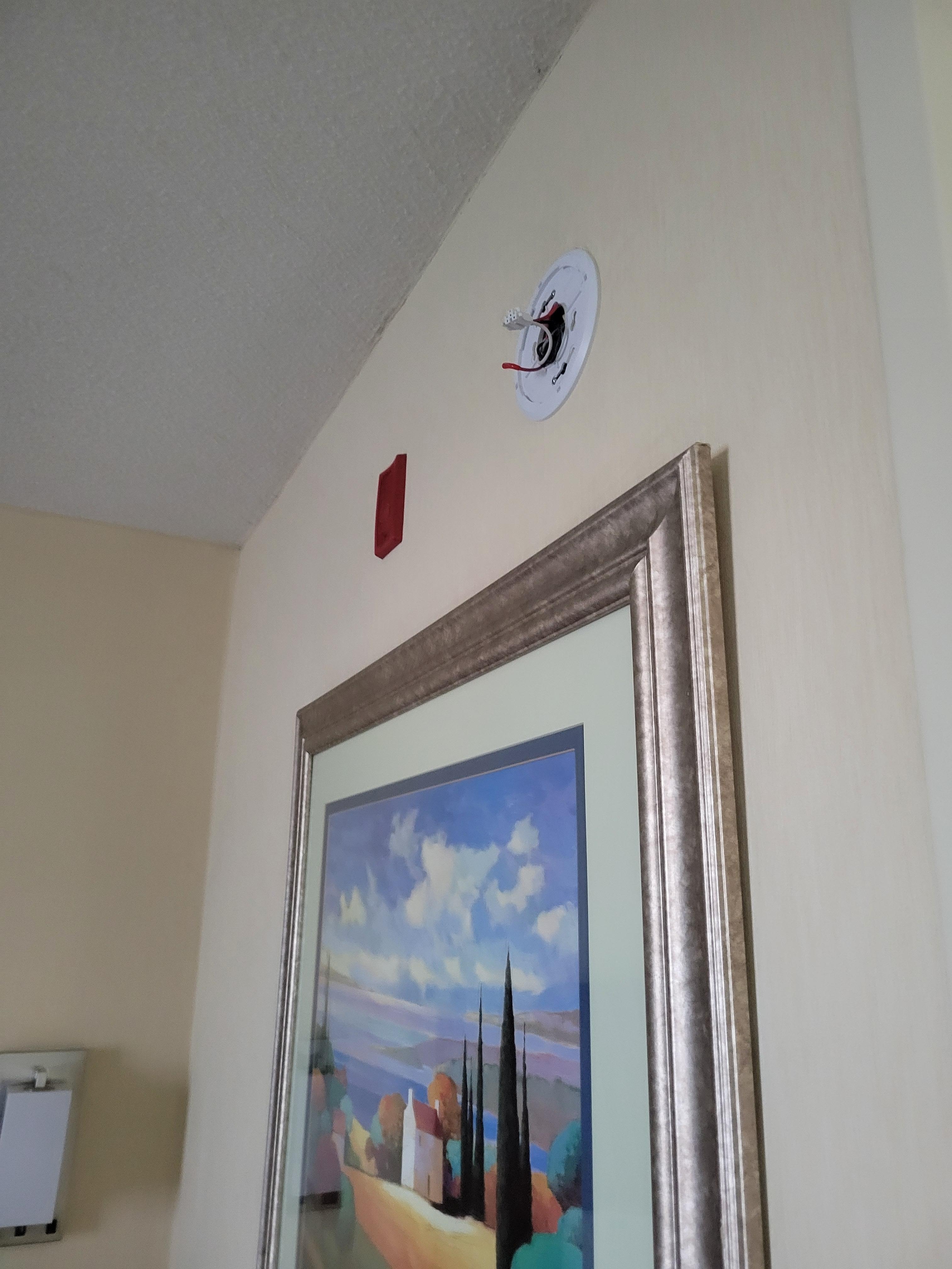 No smoke alarm