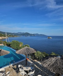 View from the bar