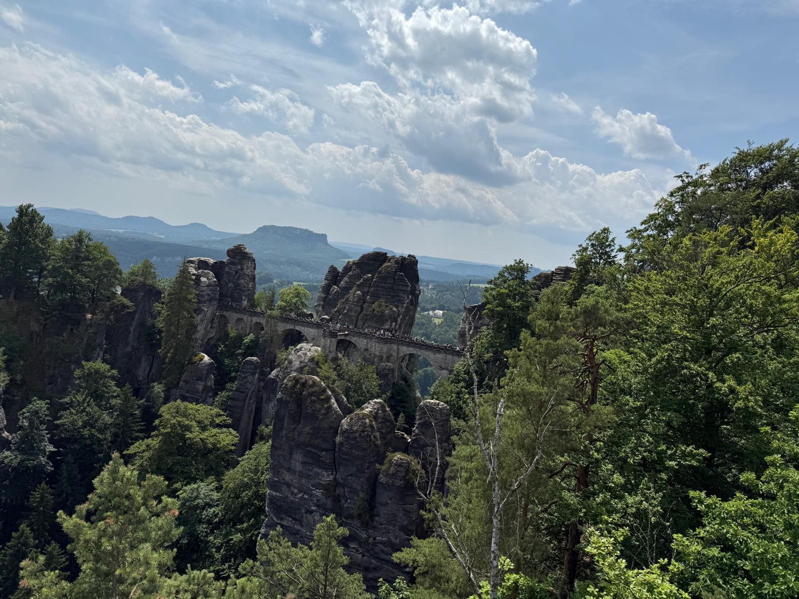 Wanderung von der Basteibrücke aus