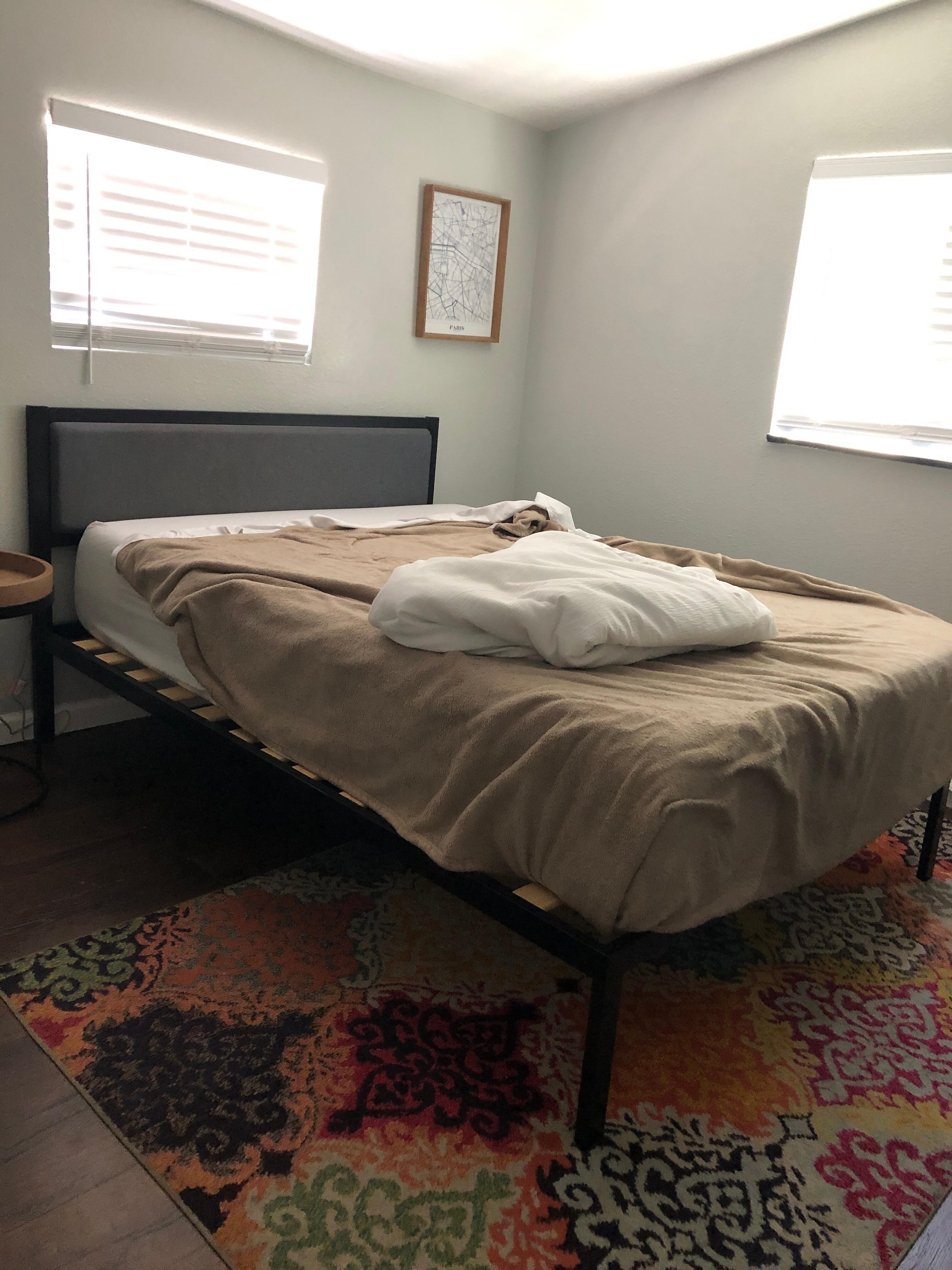 Sheets not changed, beds not made