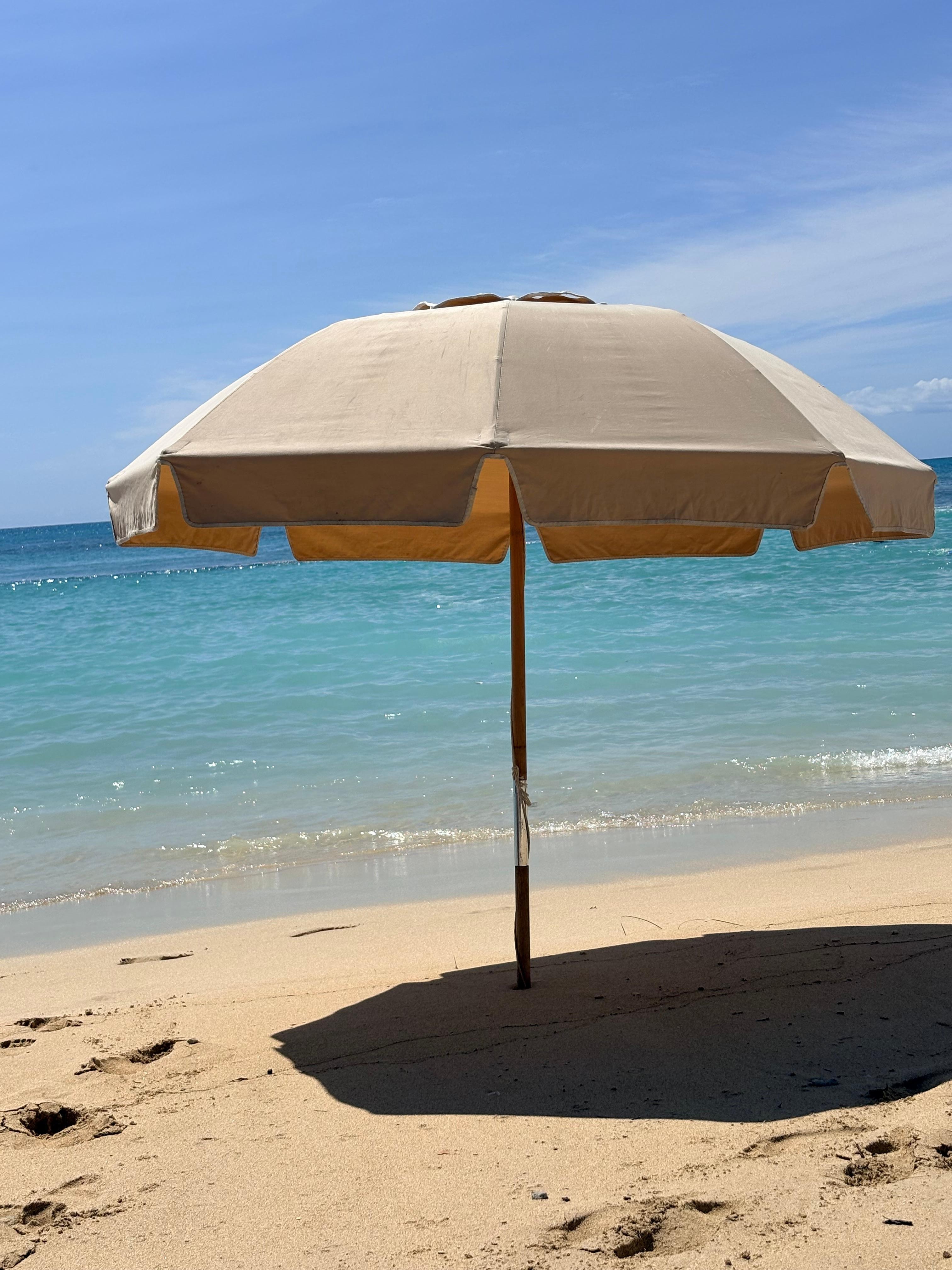 Took this while I was on the beach under my own umbrella