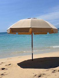 Took this while I was on the beach under my own umbrella