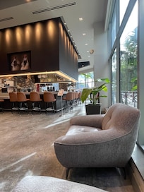 Bar, restaurant entrance