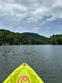 We rented a kayak beside the condo.