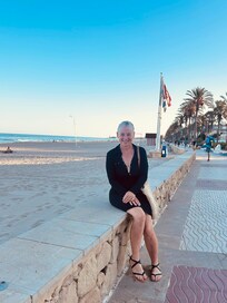 Directly opposite Hostal at 7pm