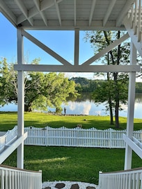 View from the front door