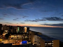 Pre-sunrise from balcony