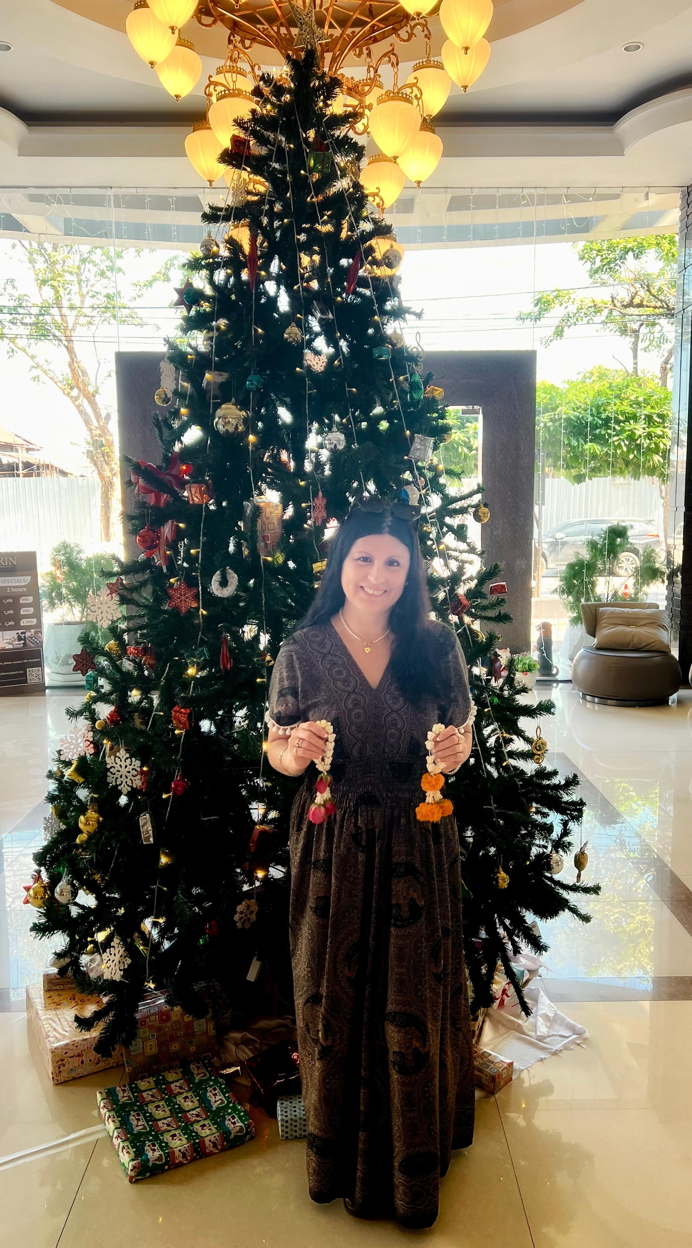 Beautiful Christmas tree. Christmas Day 2025