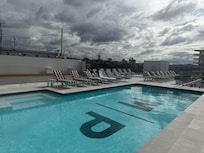 Rooftop pool
