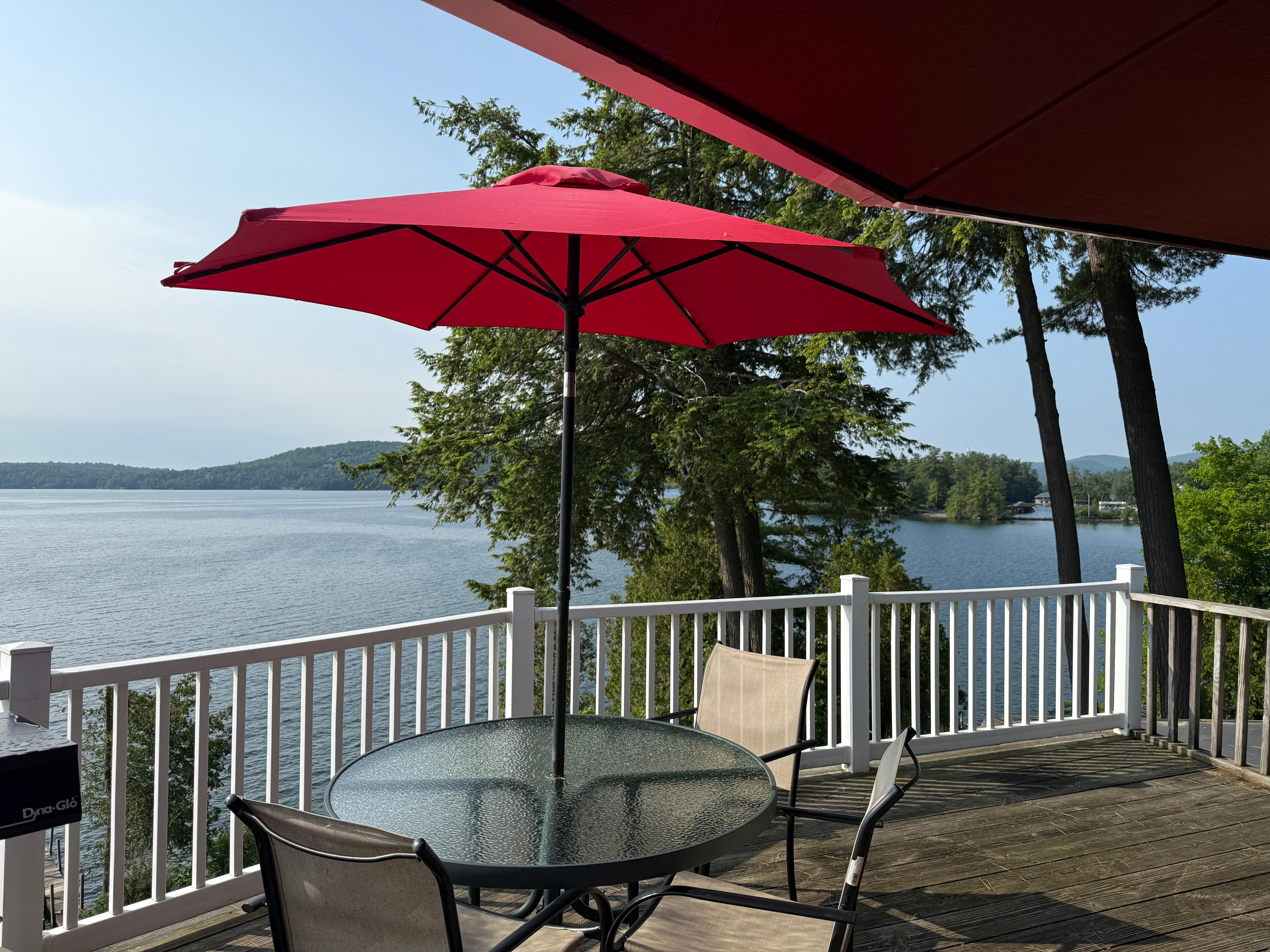 Beautiful private deck views