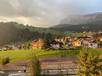 The view from outside our room!
