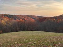 Beautiful view from the property on a fall morning!