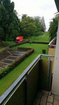 Blick vom Balkon zum Bodensee