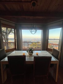 View from the kitchen table