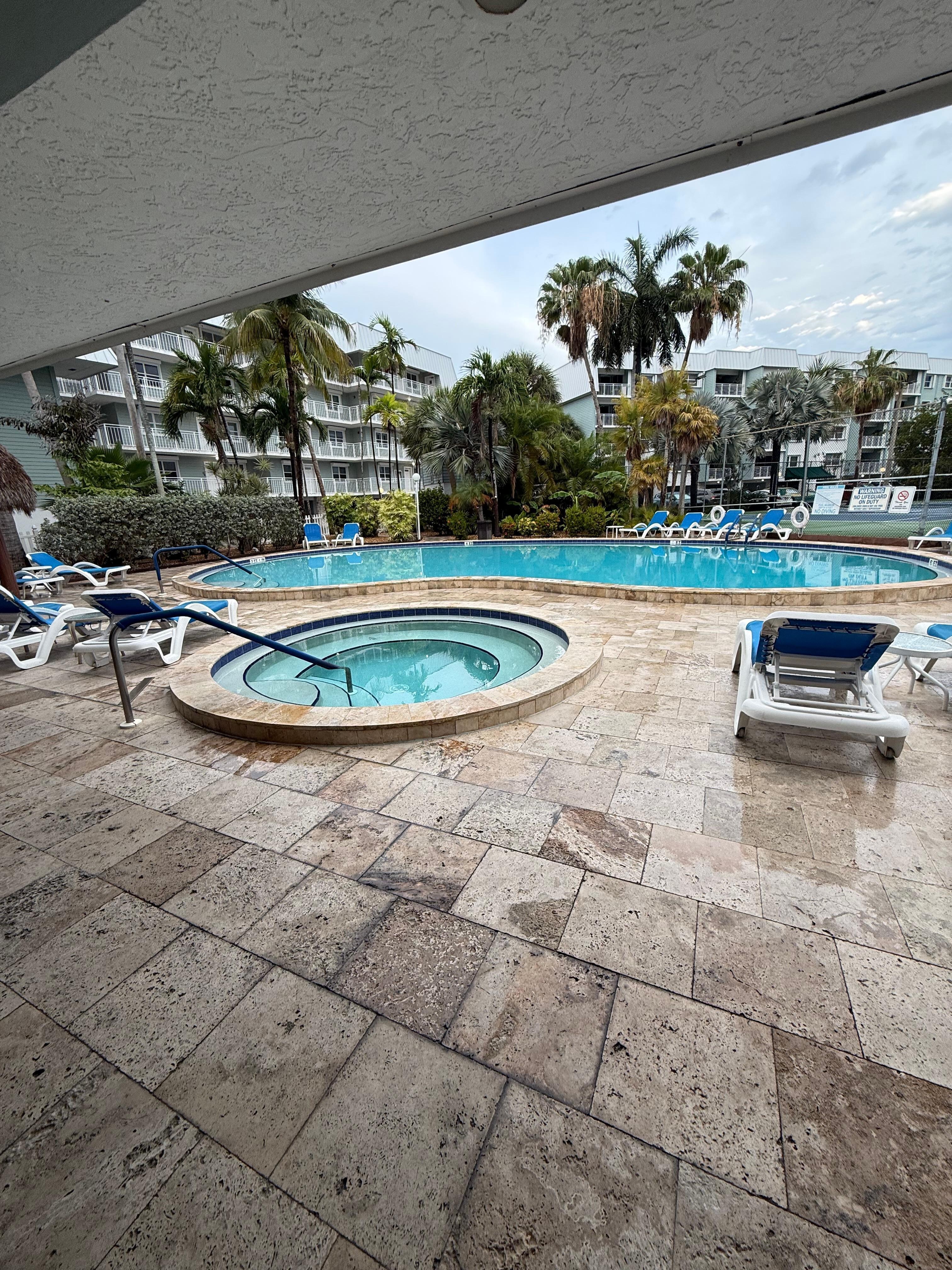 Pool and hot tun
