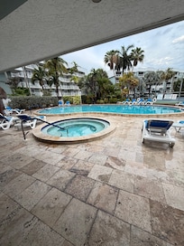 Pool and hot tun