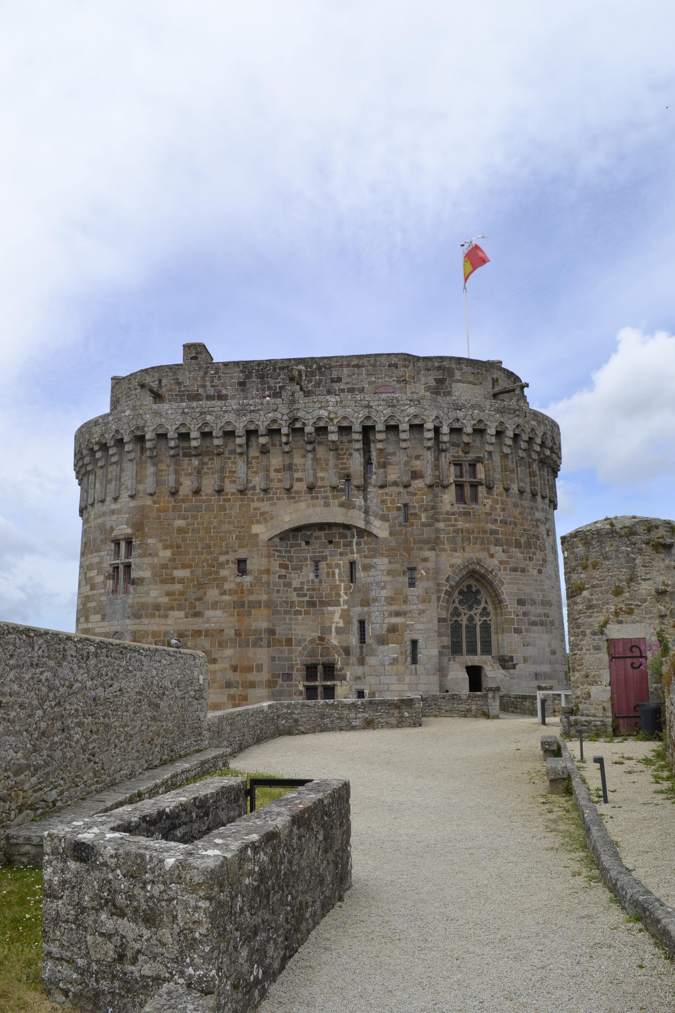 Die Burg von Dinan. Sehr schön zu besichtigen!