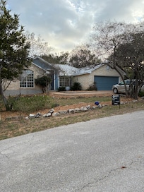 View of the house from the street