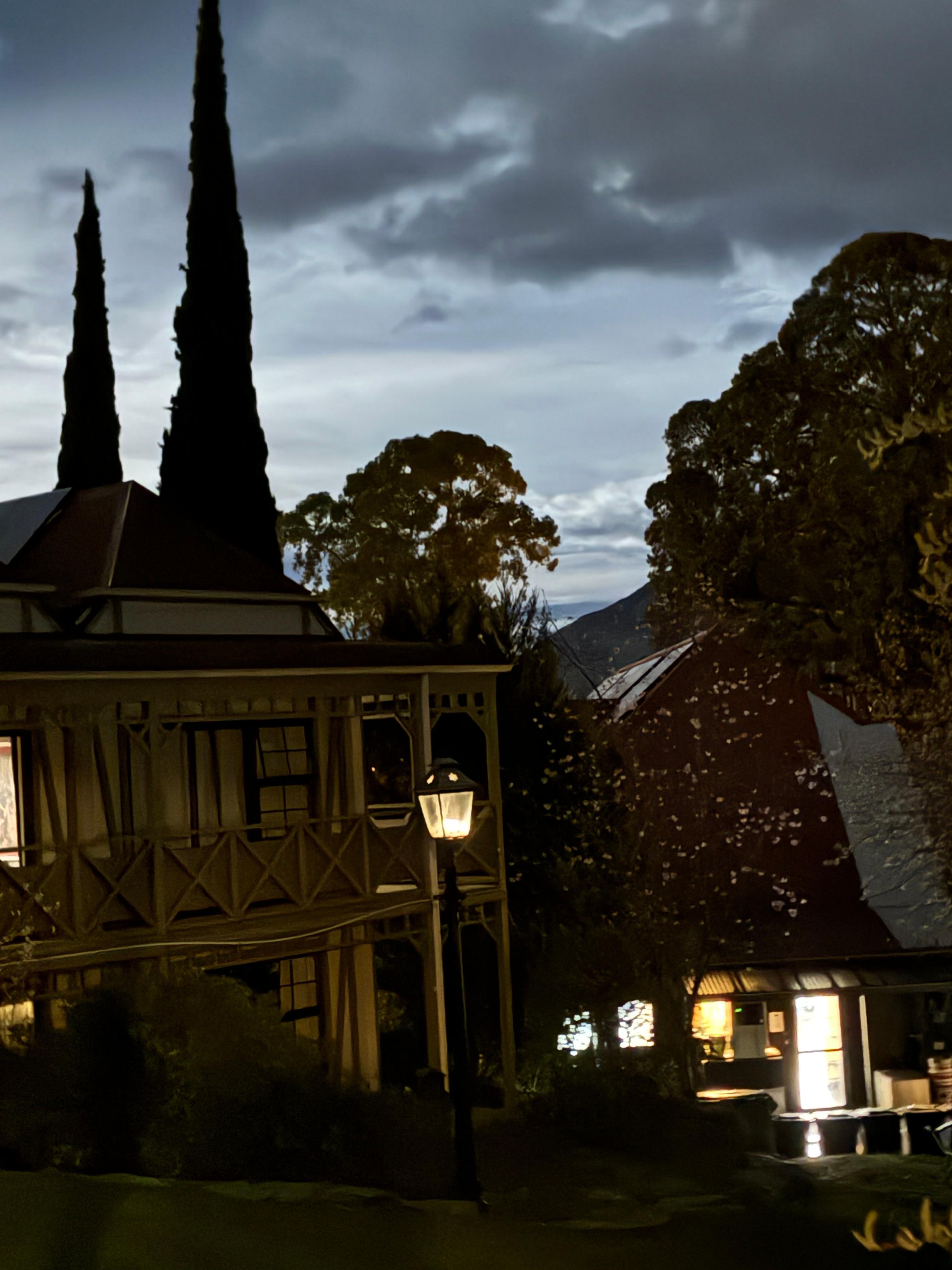 At night from my room