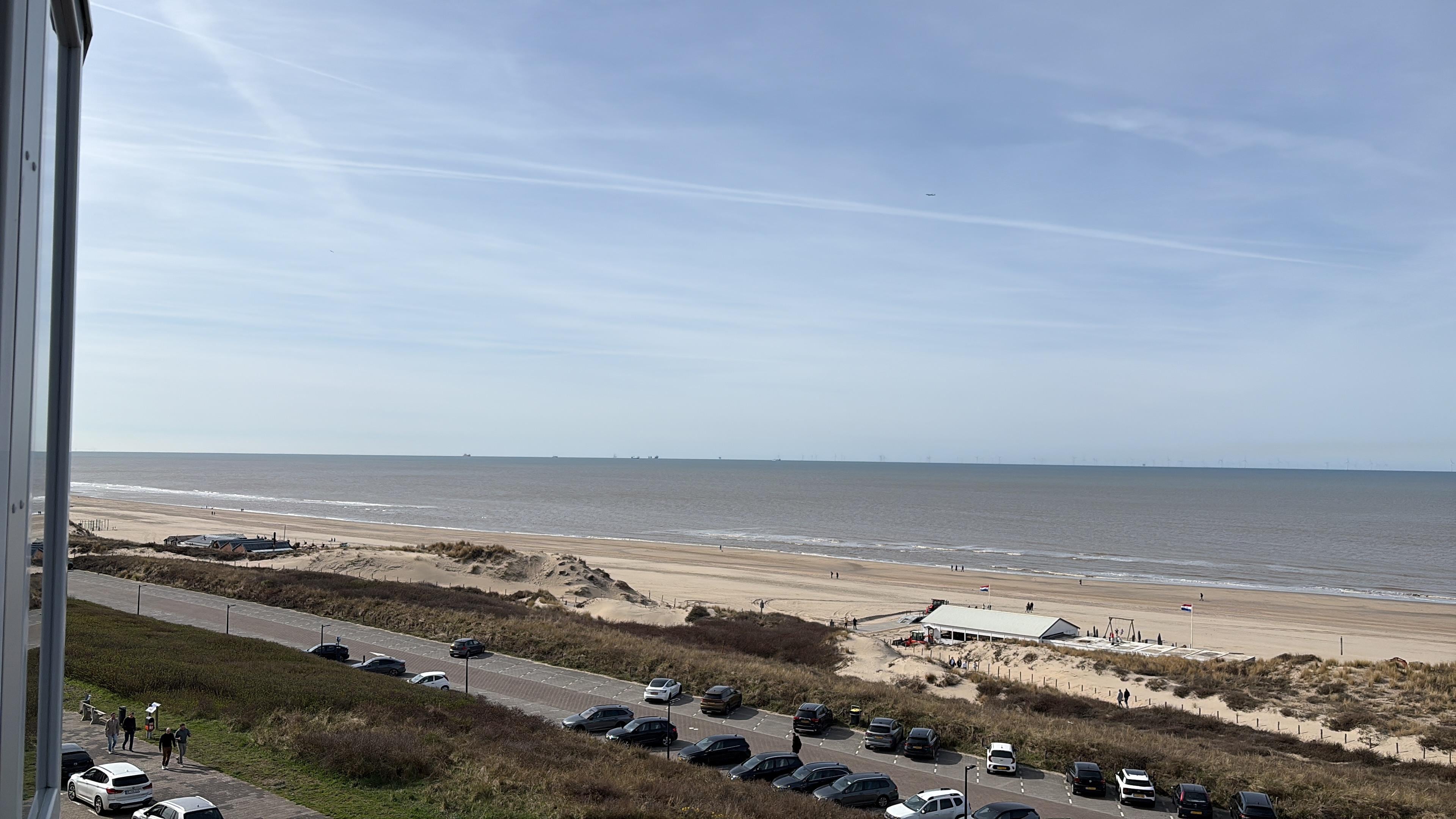 Mooi met zeezicht vanaf je bed