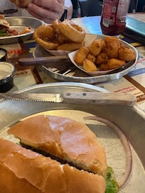 Meers burgers since 1901. Delish. Don’t miss the fried cheese curds.