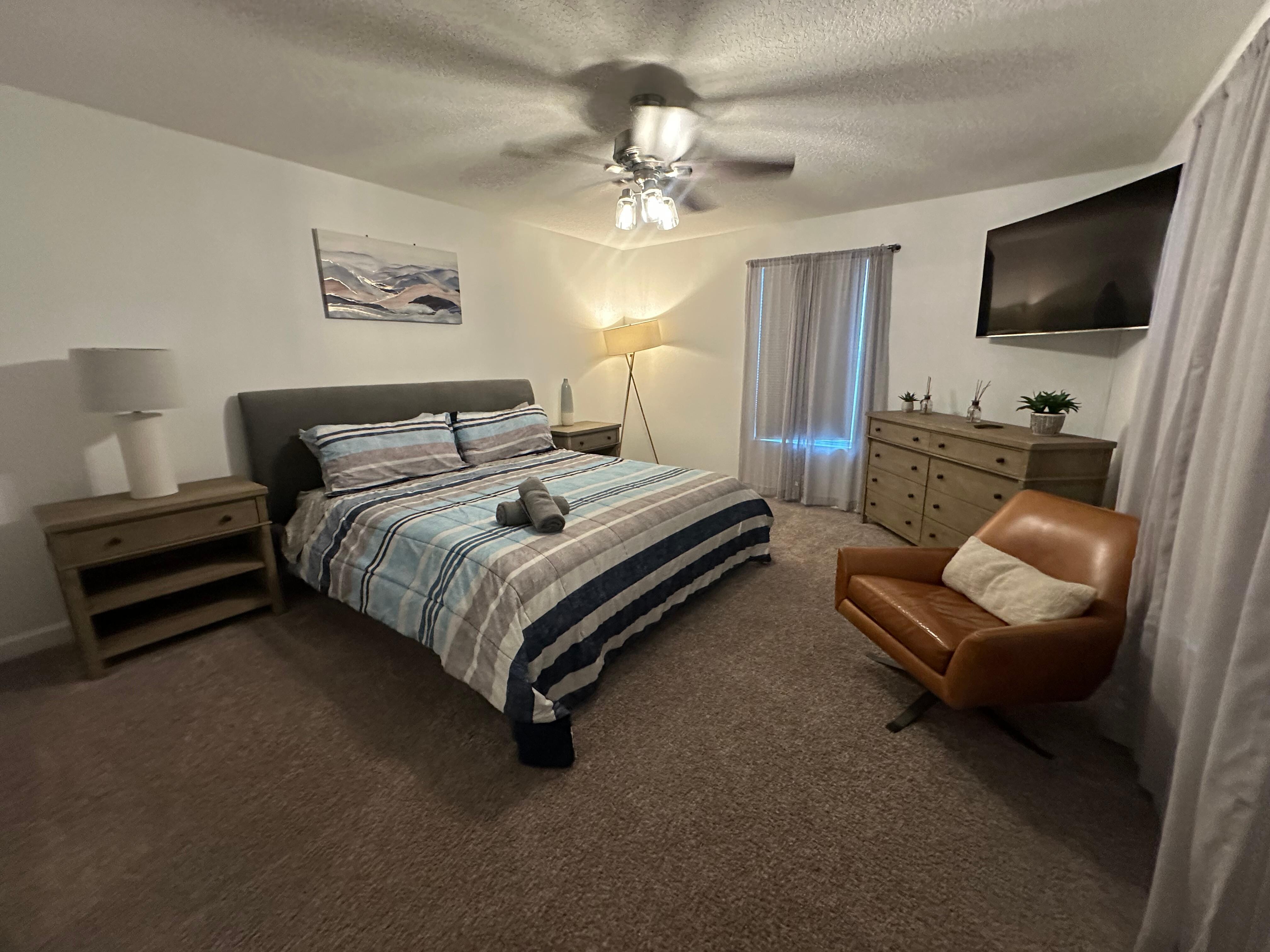 Upstairs Master-bedroom