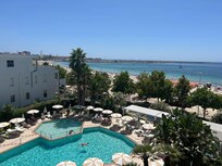 View from our balcony