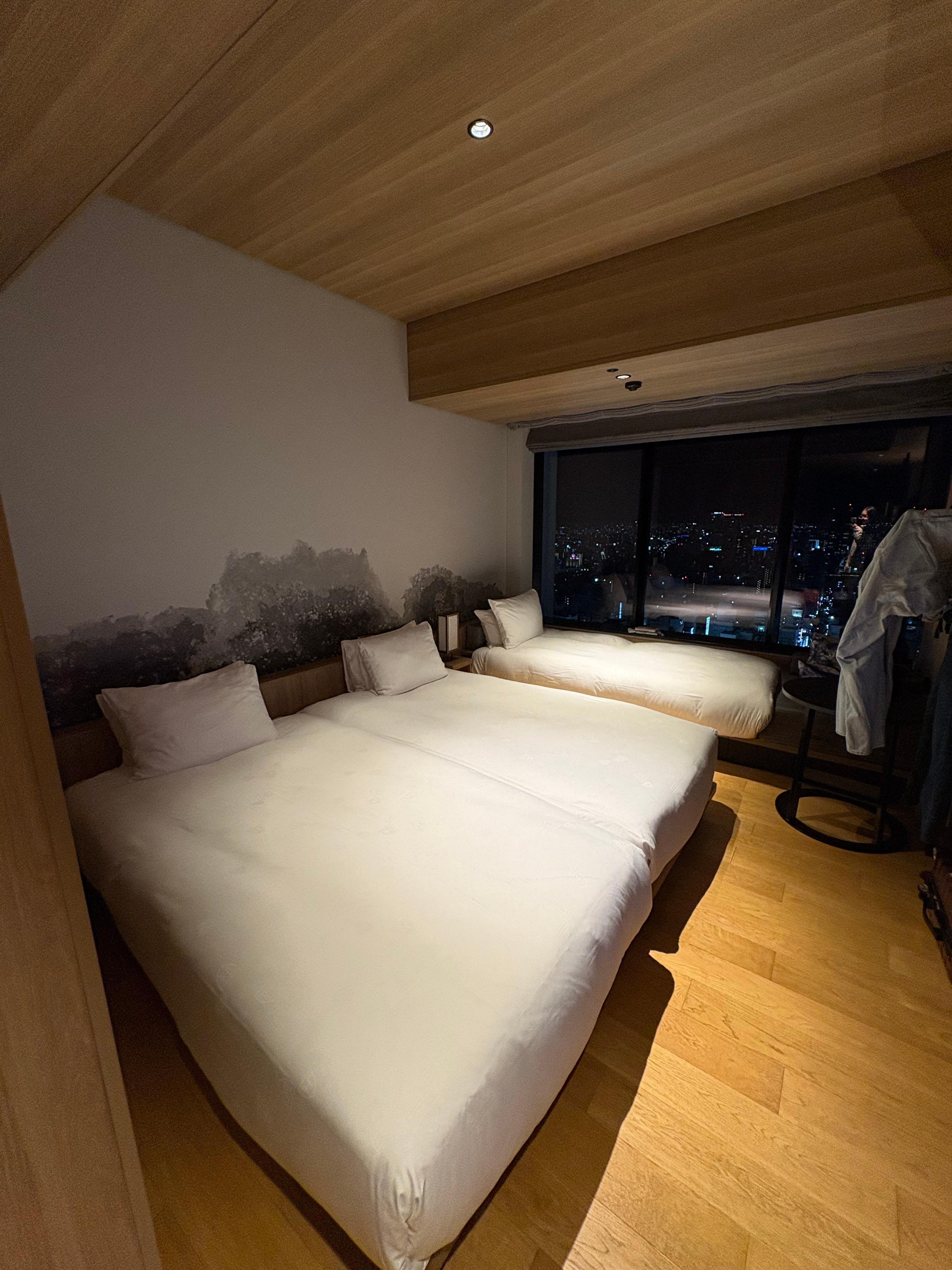 Spacious room, even for 3 persons