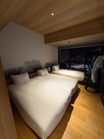 Spacious room, even for 3 persons