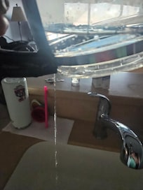 Hole in the coffee pot. Couldn't seem to get a replacement.