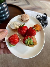 Lite snacks på rummet