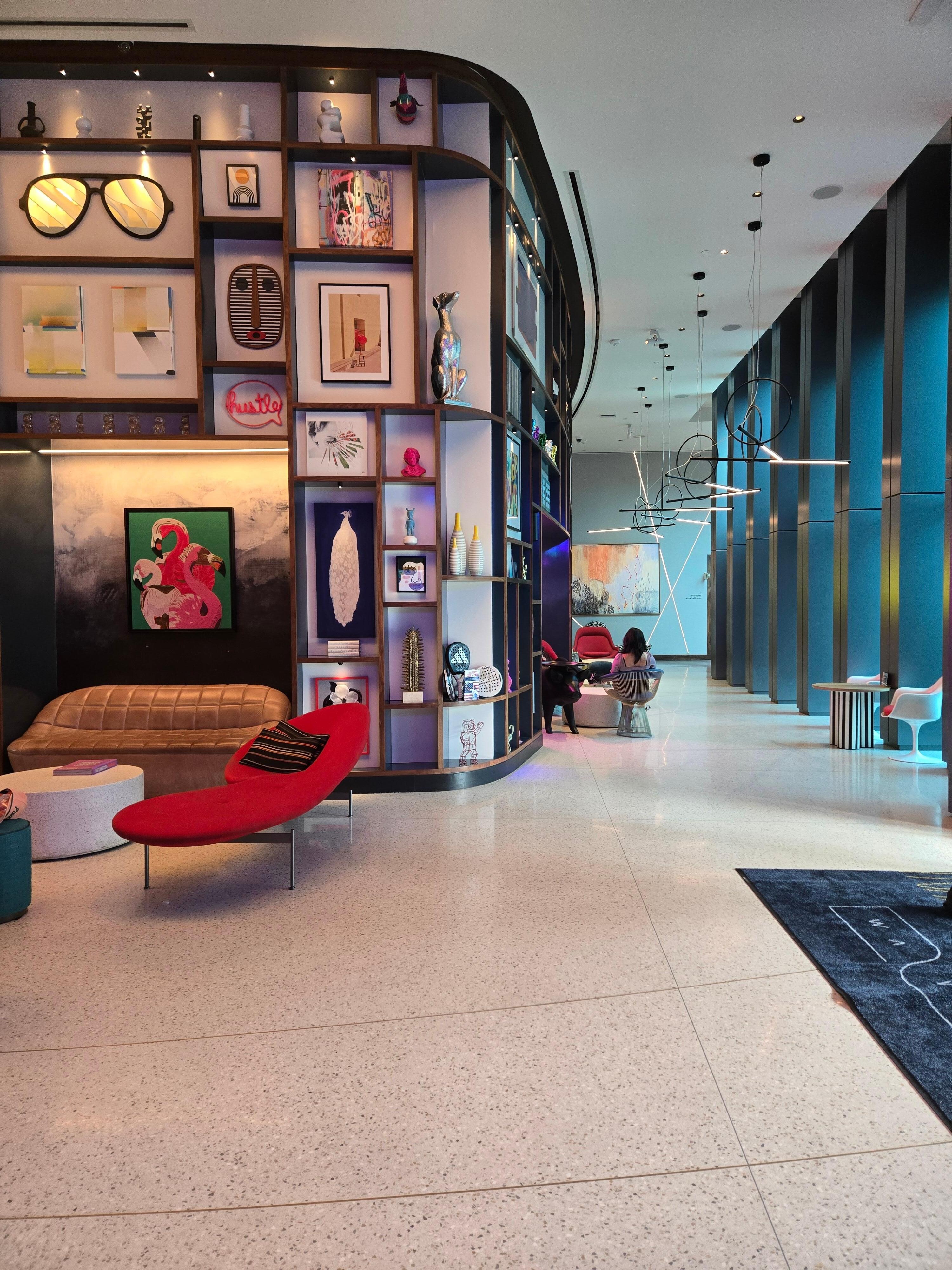 Front lobby